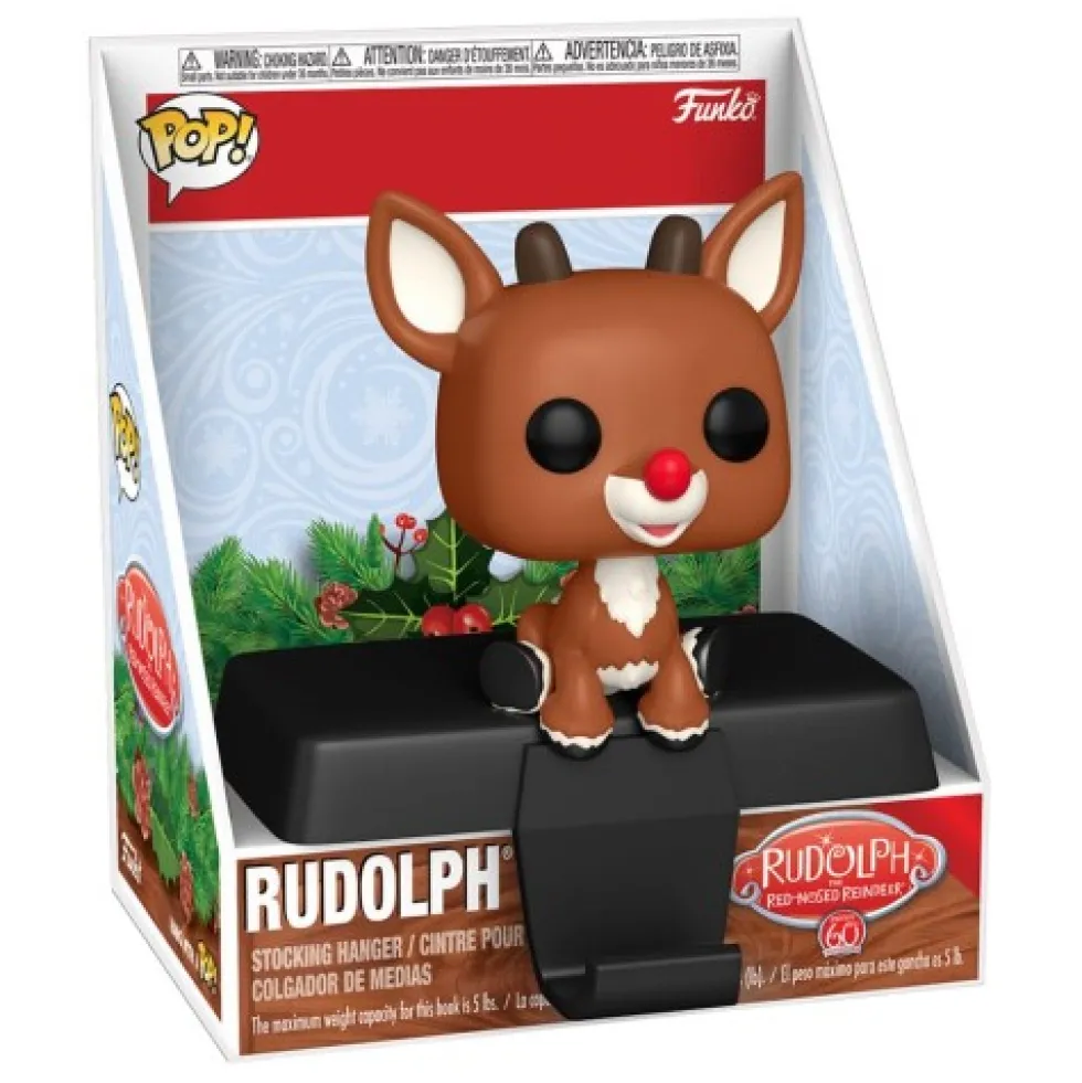 Funko POP Rudolph the Red-Nosed Reindeer: Edge-Sitter Rudolph