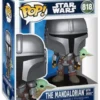 Funko POP Star Wars: The Mandalorian and Grogu - The Mandalorian with Grogu