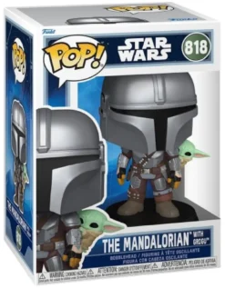 Funko POP Star Wars: The Mandalorian and Grogu - The Mandalorian with Grogu