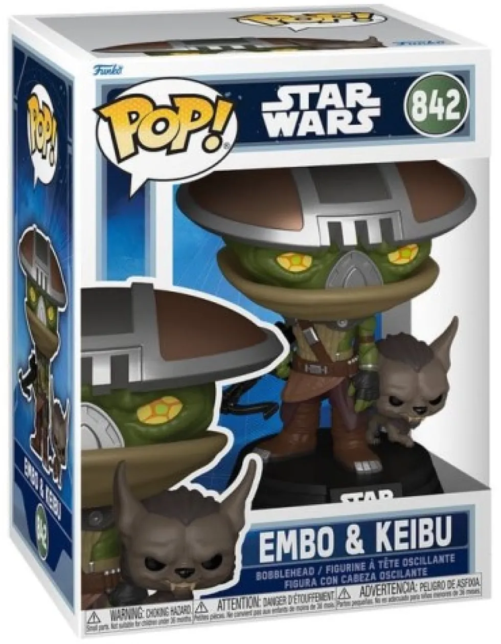 Funko POP Star Wars: The Mandalorian - Embo & Keibu