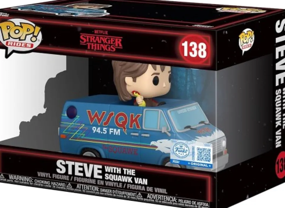 Funko POP Stranger Things: Steve with Squawk Van