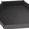 Gamegenic: Magnetic Dice Tray - Hexagonal - Black/Gray