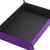 Gamegenic: Magnetic Dice Tray - Rectangular - Black/Purple