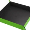 Gamegenic: Magnetic Dice Tray - Square - Black/Green