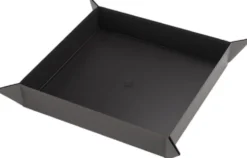 Gamegenic: Magnetic Dice Tray - Square - Black/Gray