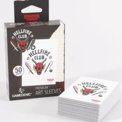 Gamegenic: Stranger Things - Premium Art Sleeves - Hellfire Club