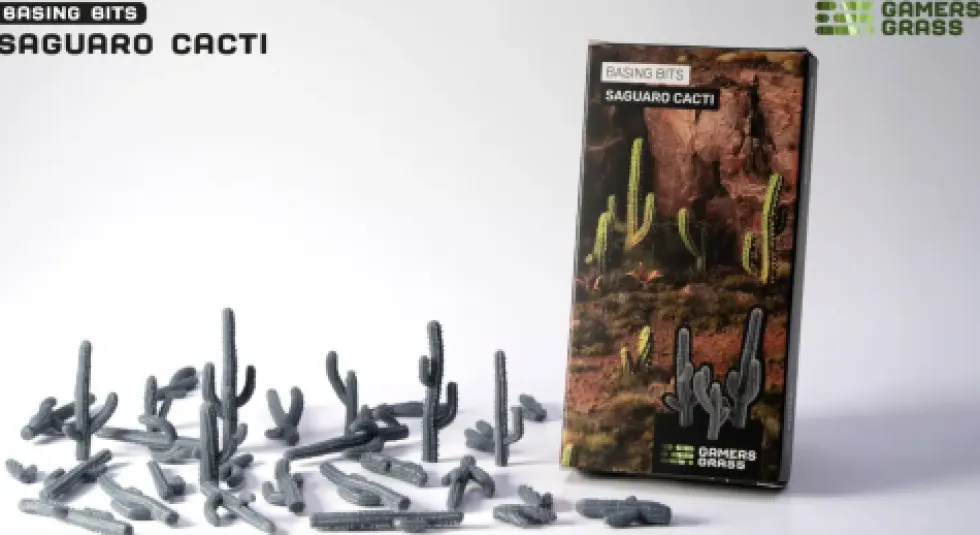 Gamers Grass: Basing Bits - Saguaro Cacti
