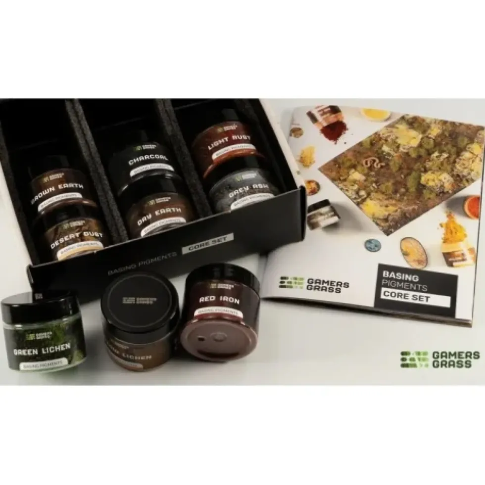 Gamers Grass: Basing Pigments Core Set