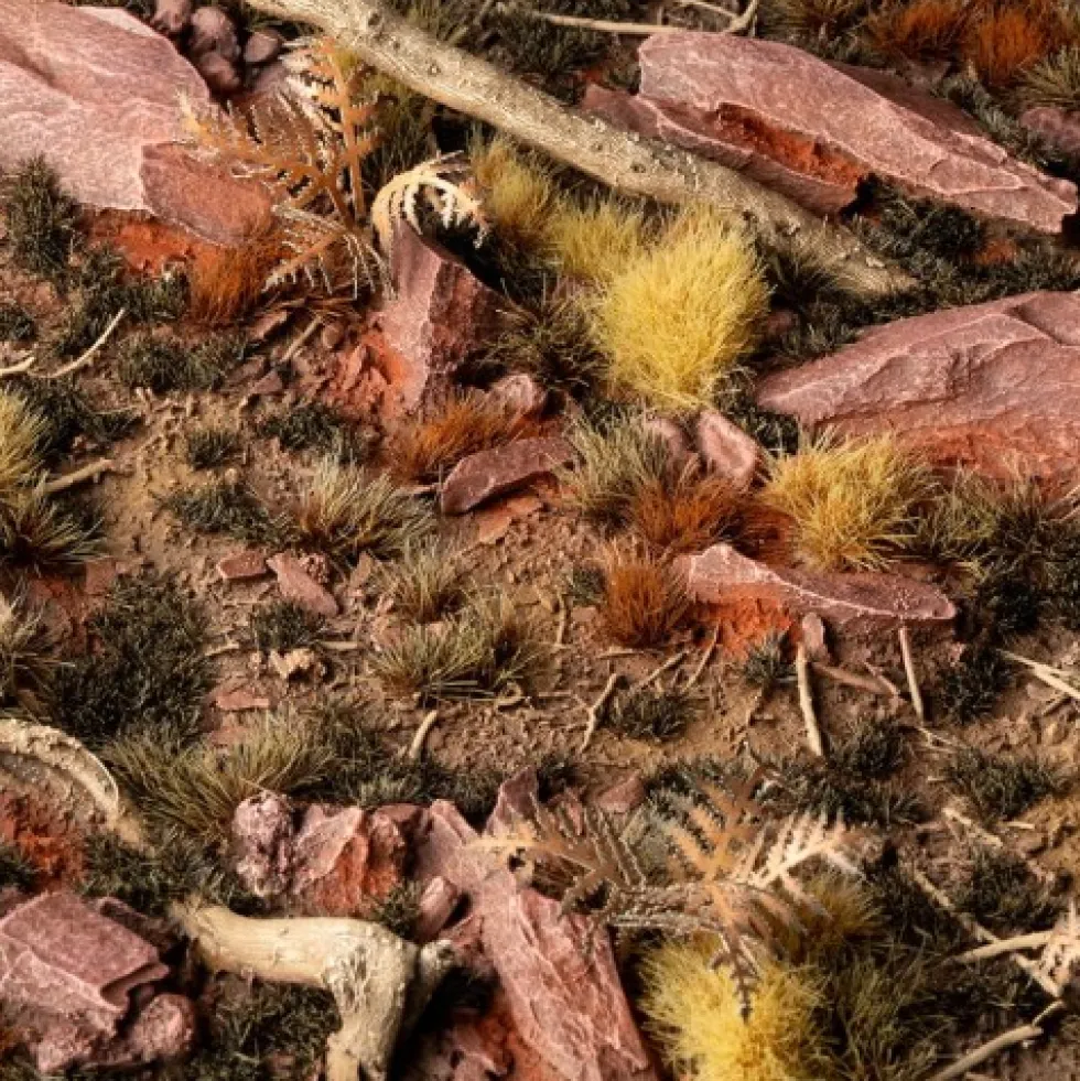 Gamer's Grass Burned Tufts Wild (2mm)