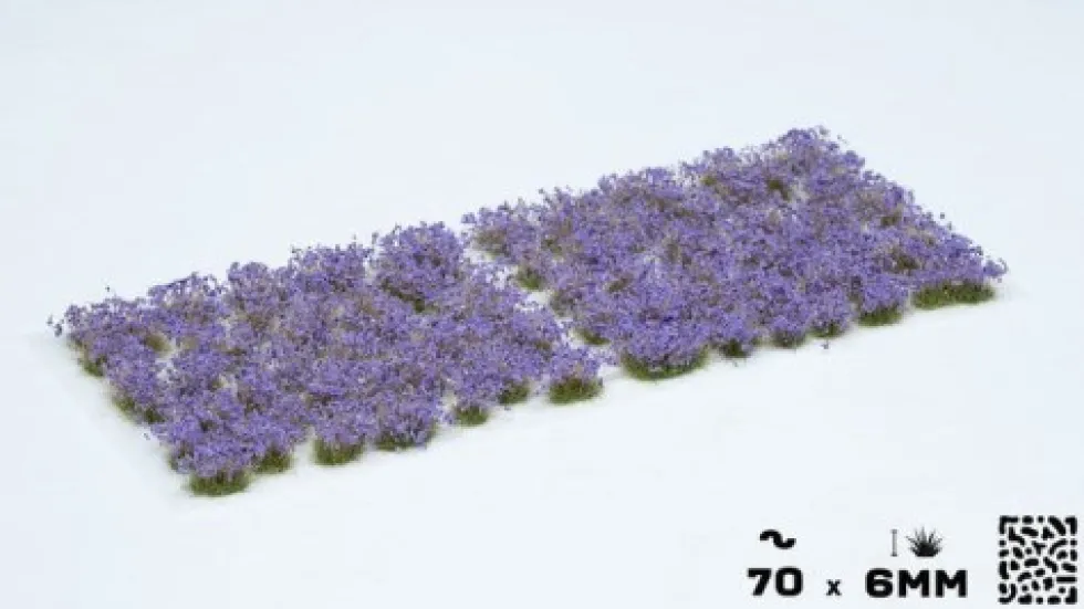 Gamer's Grass Violet Flowers