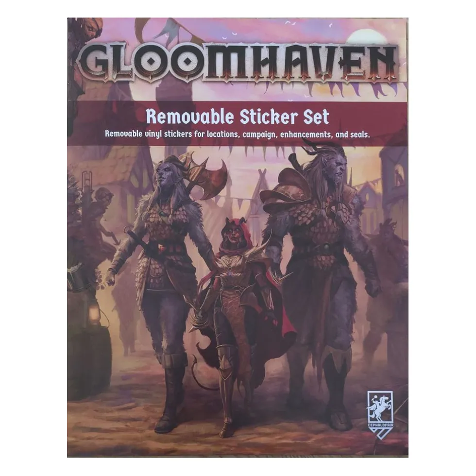 Gloomhaven 2ed: removable sticker set