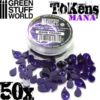 Green Stuff World: Akrylowe znaczniki Many, krople (50 sztuk)