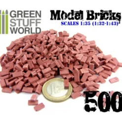 Green Stuff World: Cegła mini - czerwona