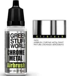 Green Stuff World: Chrome Paint - Airbrush 17ml