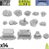 Green Stuff World: Dungeons & Fantasy - Monety i skarby (14 elementów)