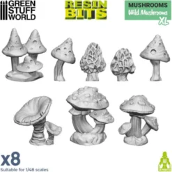 Green Stuff World: Dzikie grzyby XL (8 elementów)