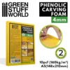 Green Stuff World: Fenolowa pianka modelarska do rzeźbienia 4mm - A5