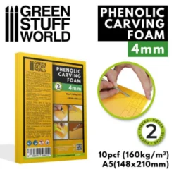 Green Stuff World: Fenolowa pianka modelarska do rzeźbienia 4mm - A5