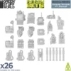 Green Stuff World: Komputerowe terminale z czaszkami (26 szt.)