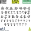 Green Stuff World: Kwiatki - Stokrotka i Jaskier (44 elementów)