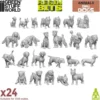 Green Stuff World: Małe psy (24 elementy)