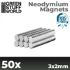 Green Stuff World: Magnesy Neodymowe 3x2mm - 50 szt. (N35)