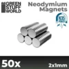 Green Stuff World: Magnesy Neodymowe 2x1mm - 50 szt. (N35)