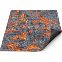 Green Stuff World: Mata neoprenowa - Lavaforge Dungeon Tiles 120x120cm