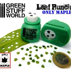 Green Stuff World: Miniaturowy dziurkacz do liści (Medium Green)