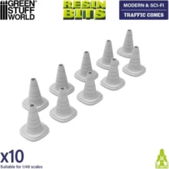 Green Stuff World: Modern & Sci-fi - Pachołki drogowe - 10 elementów (Traffic Cones)