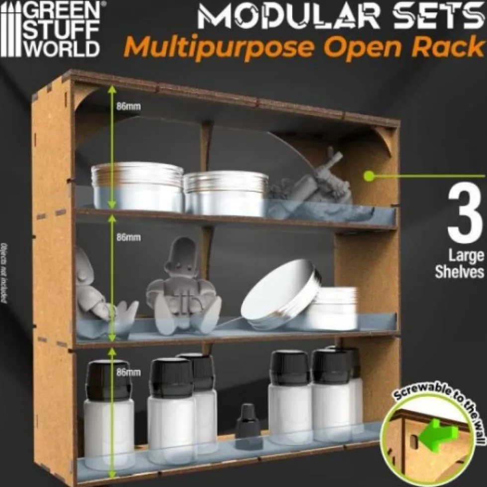 Green Stuff World: Modułowy wielofunkcyjny stojak - otwarty