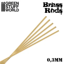 Green Stuff World: Mosiężne pręciki do mocowania (0,3 mm)