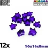 Green Stuff World: pionki 16x16x8mm - fioletowe