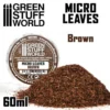 Green Stuff World: Posypka modelarska - Miniaturowe liście - Brown mix