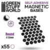 Green Stuff World: Samoprzylepne magnesy na podstawki okrągłe 32mm