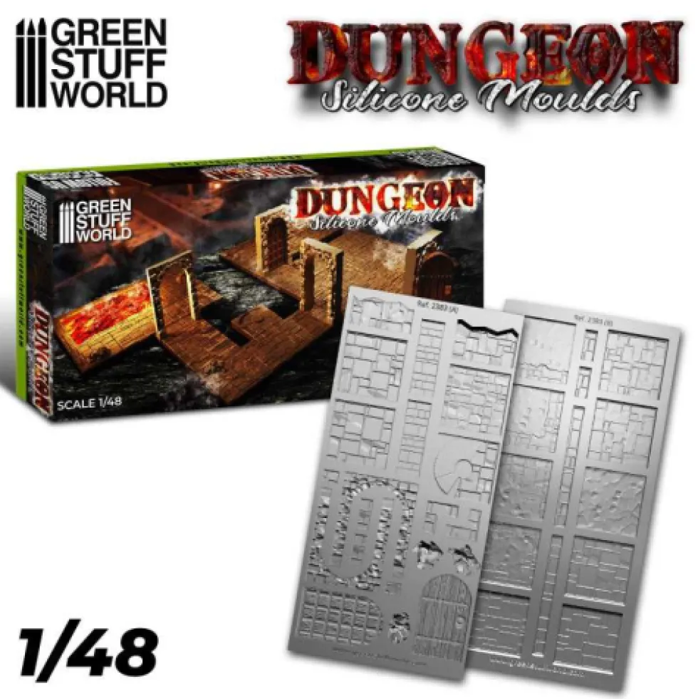 Green Stuff World: Silikonowe formy - Dungeon