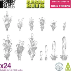 Green Stuff World: Special Effects - Toksyczne strumienie (24 elementy)