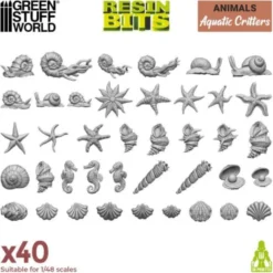 Green Stuff World: Stworzenia wodne (40 elementów)