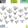 Green Stuff World: Suche krzewy (20 elementów)