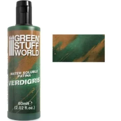 Green Stuff World: Water soluble patina 60ml - Verdigris