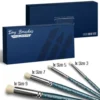 Green Stuff World: Zestaw pędzli Premium Dry Brush - Blue Series