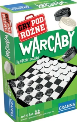 Gry podróżne: Warcaby