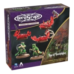 Heroscape: Molten Crustaceans & Tanuki Tricksters Common Army Expansion