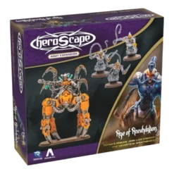 Heroscape: Revna's Rebuke – Iron Lich Viscerot and Necrotech Wraithriders Army Expansion