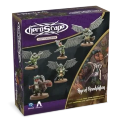 Heroscape: Rising Tide – Wing Commander Tuck Harrigan and Vorid Glide Strikers Army Expansion