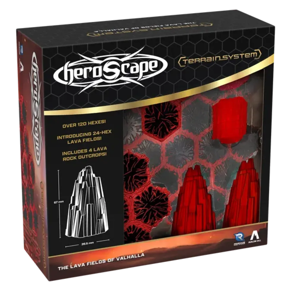 Heroscape: The Lava Fields of Valhalla Terrain Expansion