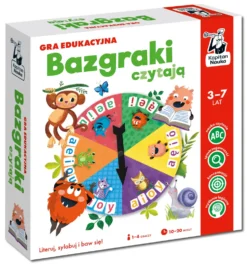 Kapitan Nauka: Bazgraki czytają - Gra edukacyjna