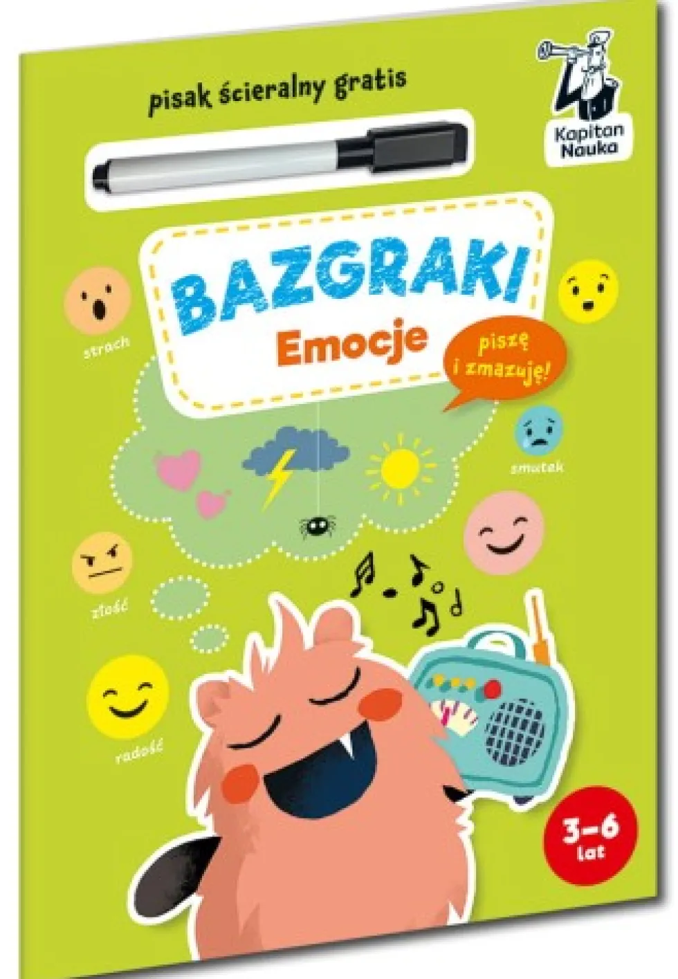 Kapitan Nauka: Bazgraki - Emocje