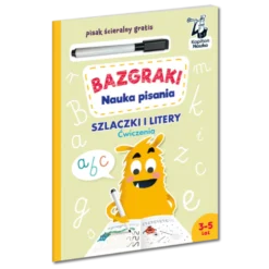 Kapitan Nauka: Bazgraki. Nauka pisania. Szlaczki i litery. Ćwiczenia