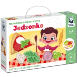Kapitan Nauka: Jedzonko. Układanka kreatywna